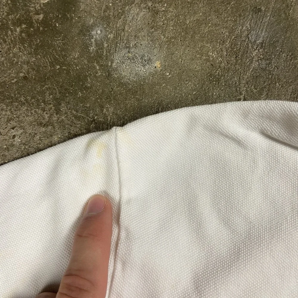Ralph Lauren yellowing stains